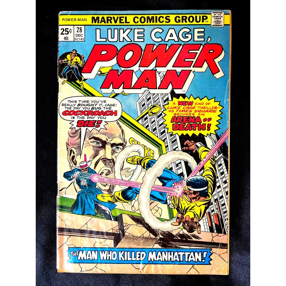 1975 Marvel Luke Cage Power Man #28 - Graded Fine by Comic App